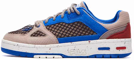FILA FUSION Teratach Low x Marcelo Burlon Basketball Shoes 'Brown Blue' T12M229104FSP FILA FUSION Teratach Low x Marcelo Burlon Basketball Shoes 'Brown Blue' T12M229104FSP