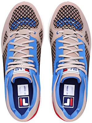 휠라 퓨전 테라텍 로우 x 마르셀로 불론 '브라운 블루' T12M229104FSP Lookbook 휠라 퓨전 테라텍 로우 x 마르셀로 불론 '브라운 블루' T12M229104FSP