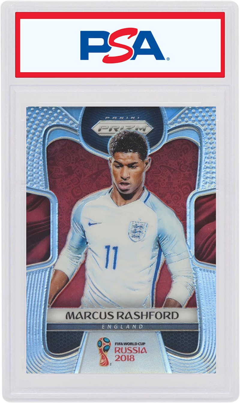 Marcus Rashford 2018 Panini Prizm World Cup Silver #72
