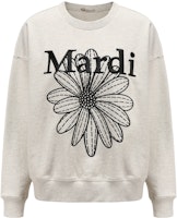 MARDI MERCREDI Daisy Embroidered Relaxed Fit Unisex Crewneck Sweatshirt MBB8MSWSP091 MARDI MERCREDI Daisy Embroidered Relaxed Fit Unisex Crewneck Sweatshirt MBB8MSWSP091