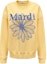 Details for 마르디 메크르디 데이지 자수 루즈핏 유니섹스 크루넥 스웨트셔츠 MBB8MSWSP091