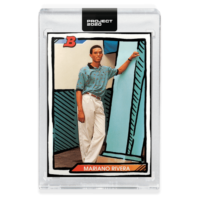 Mariano Rivera 1992 Topps Project 2020 Joshua Vides  /2452 #41