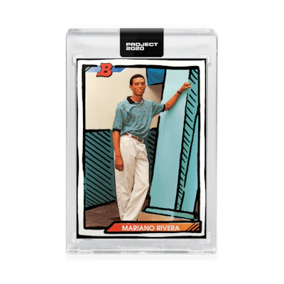 Mariano Rivera 1992 Topps Project 2020 Joshua Vides /2452 #41