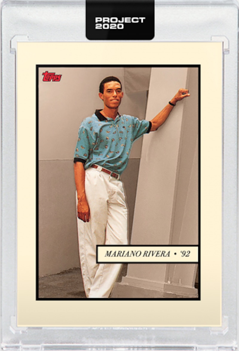 Mariano Rivera 1992 Topps Project 2020 Oldmanalan  /1127 #56
