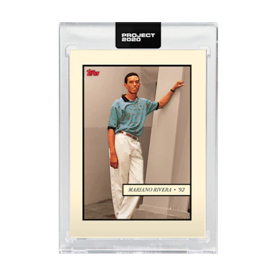 Mariano Rivera 1992 Topps Project 2020 Oldmanalan /1127 #56