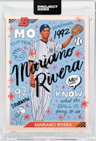 Mariano Rivera 1992 Topps Project 2020 Sophia Chang /1617 #8 Mariano Rivera 1992 Topps Project 2020 Sophia Chang /1617 #8