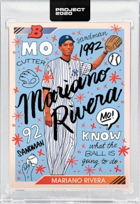 마리아노 리베라 '92 Topps 프로젝트 2020 소피아 장 #8/1617
Buy 마리아노 리베라 '92 Topps 프로젝트 2020 소피아 장 #8/1617