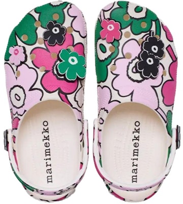 Marimekko x Crocs 經典花卉造型洞洞鞋 'Unikko Print' 211122-90H Shop Marimekko x Crocs 經典花卉造型洞洞鞋 'Unikko Print' 211122-90H