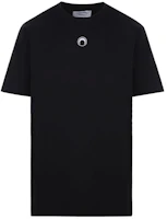 Order Marine Serre 黑色刺繡圖案圓領T恤. T129ICONMSS22JERCO002800