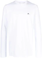 Marine Serre Crewneck Plain Long Sleeve Sweatshirt White () MTO069CJER0009WH10 Marine Serre Crewneck Plain Long Sleeve Sweatshirt White () MTO069CJER0009WH10