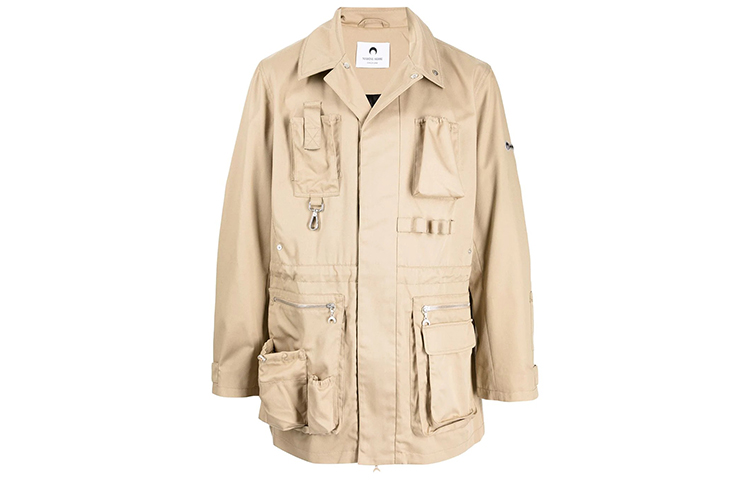 Marine Serre FW21 Patterned Loose Fit Long Sleeve Sweatshirt Black T183FW21MUB00