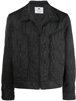 Marine Serre FW22 Jaket Leher Tinggi Wave-Effect Resleting Pria Abu-Abu J050ICONMSS22WOTPL000100 Buy Marine Serre FW22 Jaket Leher Tinggi Wave-Effect Resleting Pria Abu-Abu J050ICONMSS22WOTPL000100