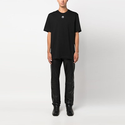Marine Serre FW23 新月印花黑色短袖圓領T恤 男款 MTO096BK99 Lookbook Marine Serre FW23 新月印花黑色短袖圓領T恤 男款 MTO096BK99