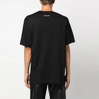 Purchase Marine Serre FW23 新月印花黑色短袖圓領T恤 男款 MTO096BK99