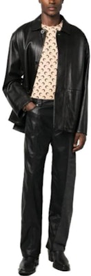 Marine Serre FW23 米色月亮印花長袖圓領T恤 MTO091TA10 Lookbook Marine Serre FW23 米色月亮印花長袖圓領T恤 MTO091TA10