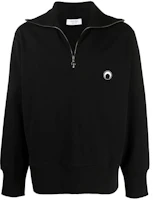 Marine Serre Patterned Half-Zip Jacket Black T134SS21MCO0021 Marine Serre Patterned Half-Zip Jacket Black T134SS21MCO0021