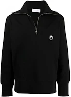 Marine Serre SS21 Pullover Solid Color Sweatshirt Black - T134SS21MJERCO002106 Marine Serre SS21 Pullover Solid Color Sweatshirt Black - T134SS21MJERCO002106