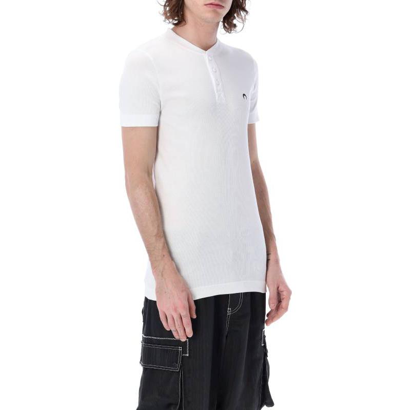 Purchase Marine Serre SS23 純色休閒白色Polo衫 T364SS23MCO002101
