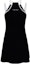 Lookbook Marine Serre SS23 Logo Sleeveless Bodycon Dress Hitam D195SS23WJERCO002200