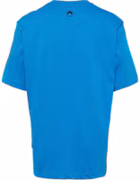 Lookbook Marine Serre SS24 字母印花藍色短袖圓領T恤 UTO099CJER0009-BLUE