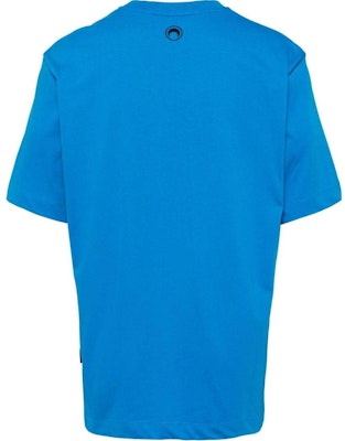 Marine Serre SS24 字母印花藍色短袖圓領T恤 UTO099CJER0009-BLUE Lookbook Marine Serre SS24 字母印花藍色短袖圓領T恤 UTO099CJER0009-BLUE
