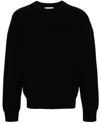 Marine Serre SS24 圖案圓領針織毛衣 黑色 男款 MTK006BK99-BLACK Buy Marine Serre SS24 圖案圓領針織毛衣 黑色 男款 MTK006BK99-BLACK