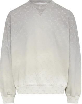 Sudadera Unisex Marine Serre SS25 con Logo Integral y Cuello Redondo Holgado. UST022ACJER0073-GR50 Buy Sudadera Unisex Marine Serre SS25 con Logo Integral y Cuello Redondo Holgado. UST022ACJER0073-GR50