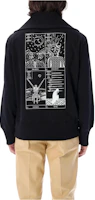 Marine Serre Tarot Print Half-Zip Pullover Hoodie Black T134XRCO0021 Marine Serre Tarot Print Half-Zip Pullover Hoodie Black T134XRCO0021