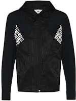 Marine Serre x Browns Moon Lozenge Hooded Jacket Black Menswear T133BROWNSM Marine Serre x Browns Moon Lozenge Hooded Jacket Black Menswear T133BROWNSM