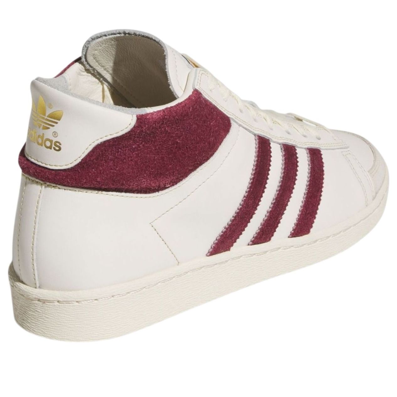 Shop adidas x Mark Gonzales Jabbar High '白色/紅色' 高筒滑板鞋 JR4891