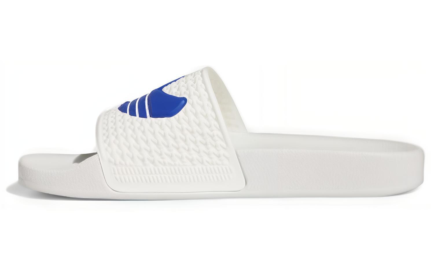 Mark Gonzales x adidas Shmoofoil Slide 'White Royal Blue' IE3086
