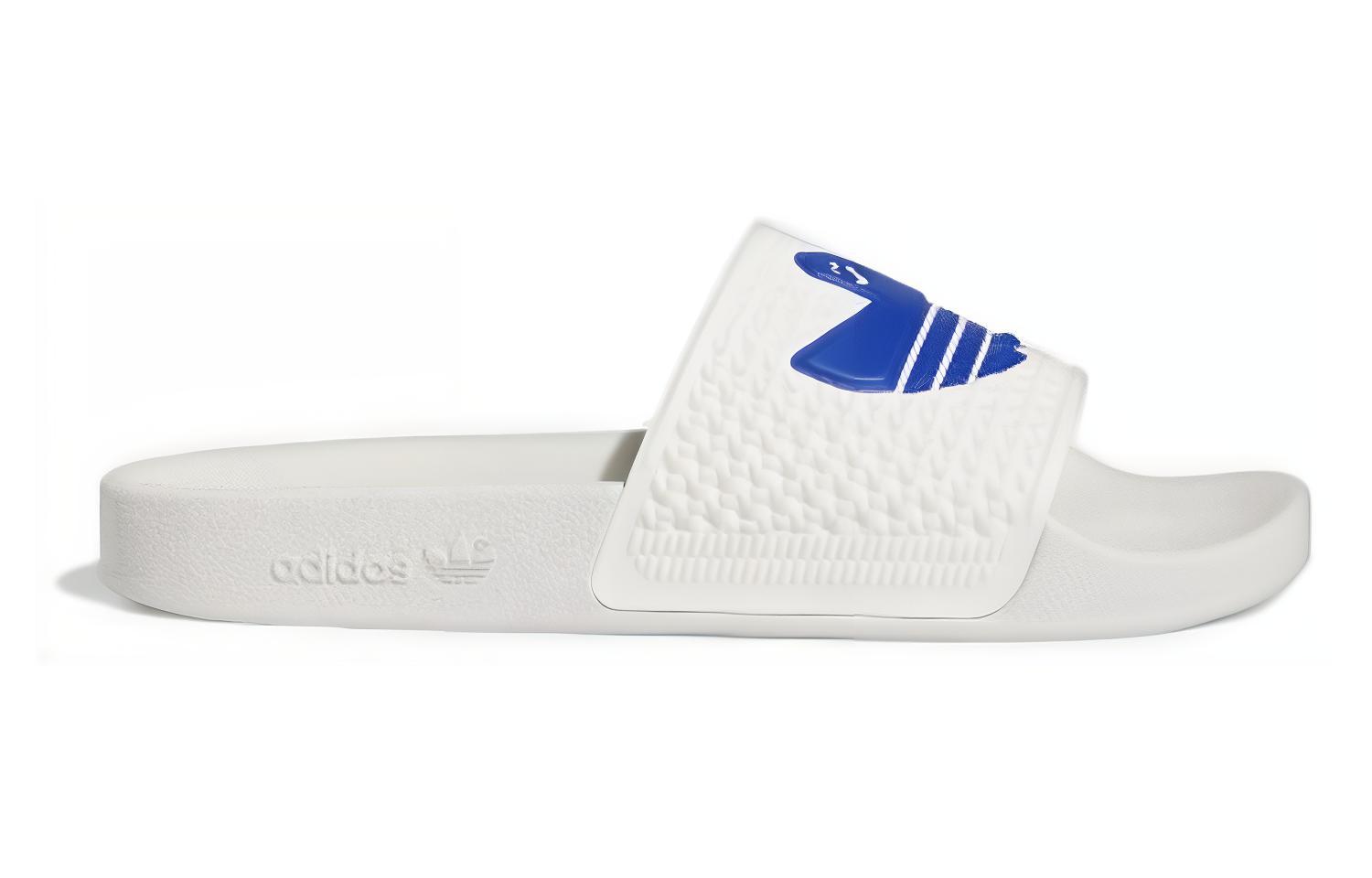Order Mark Gonzales x adidas Shmoofoil Slide 'Putih Biru Royal' IE3086