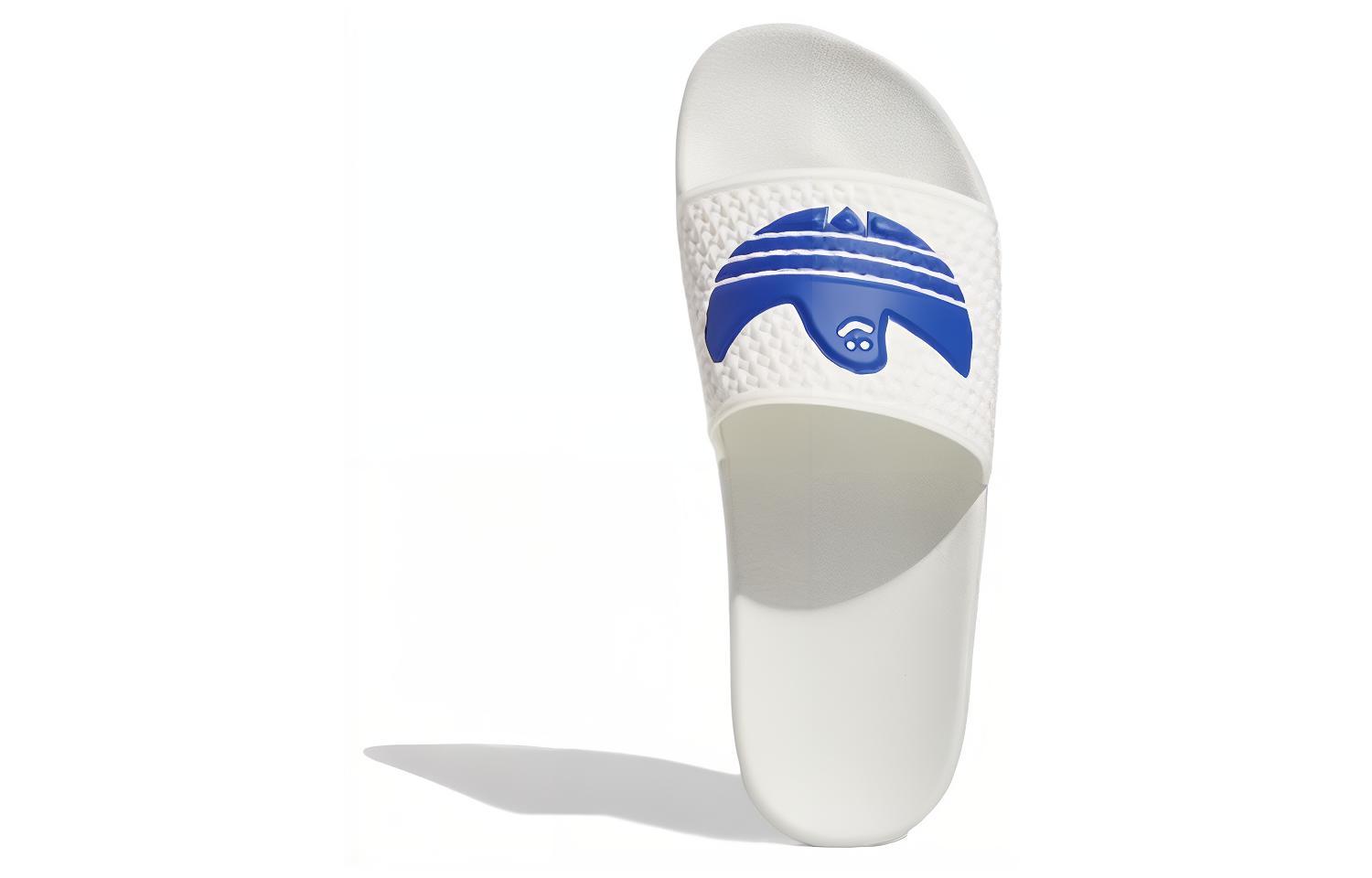 Purchase Mark Gonzales x adidas Shmoofoil Slide 'Putih Biru Royal' IE3086