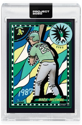 Mark McGwire 1987 Topps Proyecto 2020 Efdot /1456 #17 Buy Mark McGwire 1987 Topps Proyecto 2020 Efdot /1456 #17