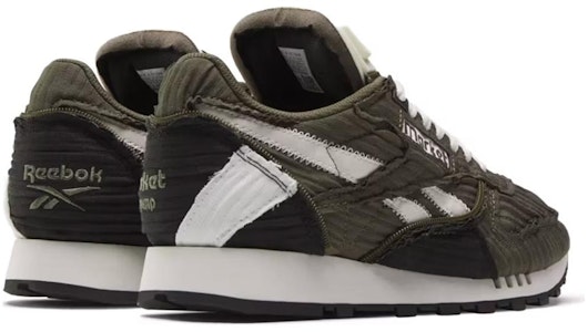 Market x Reebok 经典皮革Pump '军绿色' 100069830 Shop Market x Reebok 经典皮革Pump '军绿色' 100069830