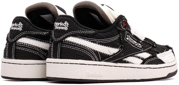 Market x Reebok Club C 85 Pump 'Hitam Chalk' 100069831 Purchase Market x Reebok Club C 85 Pump 'Hitam Chalk' 100069831