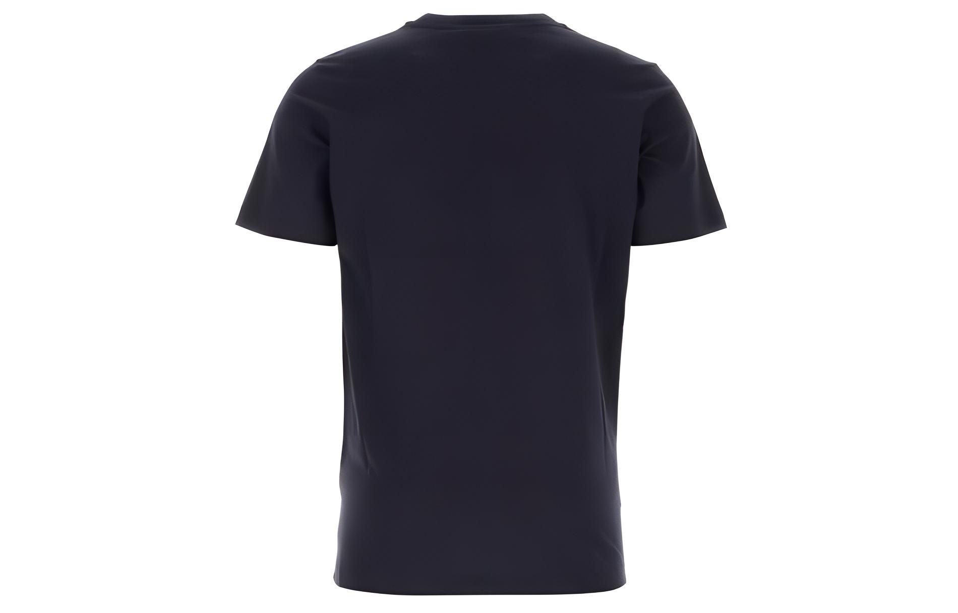 MARNI  Black Letter Print Short Sleeve T-Shirt. HUMU0198X1-UTCZ57-00B99