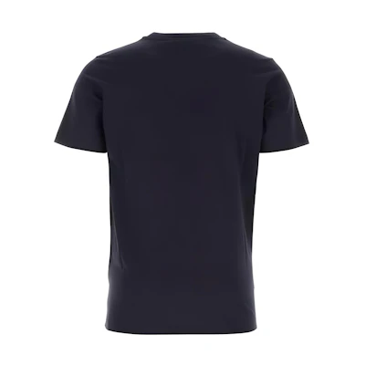 MARNI Black Letter Print Short Sleeve T-Shirt. HUMU0198X1-UTCZ57-00B99