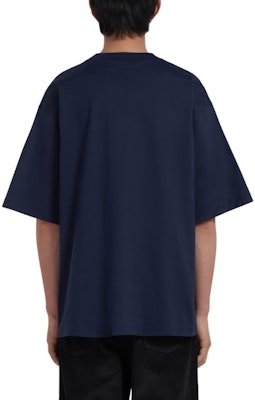 MARNI Blue Black Logo Round Neck Short Sleeve T-Shirt. HUMU0223P1SCS87LOB99 Purchase MARNI Blue Black Logo Round Neck Short Sleeve T-Shirt. HUMU0223P1SCS87LOB99