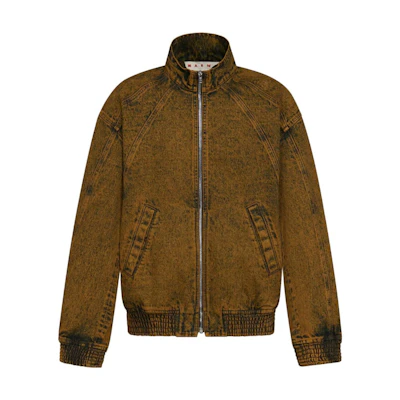 MARNI Brown Stand Collar Pocket Jacket JUJU0038A0-USCV35-MMY56