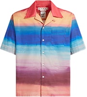 MARNI Multi-color Block Short Sleeve Casual Shirt. CUMU0213A0-UTC256-DSX99 MARNI Multi-color Block Short Sleeve Casual Shirt. CUMU0213A0-UTC256-DSX99