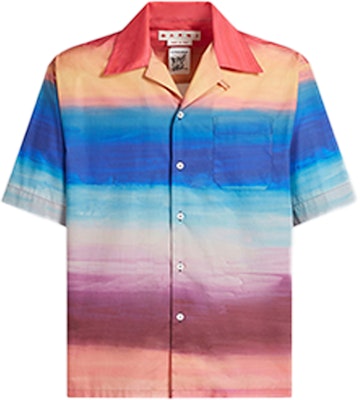 MARNI Multi-color Block Short Sleeve Casual Shirt. CUMU0213A0-UTC256-DSX99 Buy MARNI Multi-color Block Short Sleeve Casual Shirt. CUMU0213A0-UTC256-DSX99