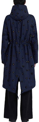 MARNI Navy Blue Floral Print Long Sleeve Hooded Coat SUMU0005U0-UTC286-DFB94 Shop MARNI Navy Blue Floral Print Long Sleeve Hooded Coat SUMU0005U0-UTC286-DFB94