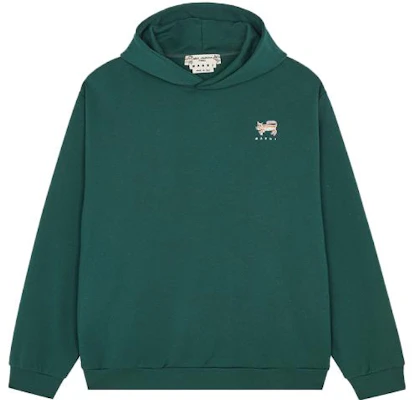 MARNI Animal Print Logo Hoodie Unisex Green FUMU0093YX-USCS24-CCV17 Buy MARNI Animal Print Logo Hoodie Unisex Green FUMU0093YX-USCS24-CCV17