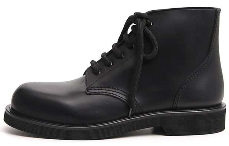 Buy MARNI 皮革短靴 黑色