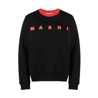 MARNI Black Hooded Comfort Casual Hoodie UTC022FUMU0067QS-00N99