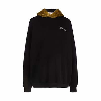 Marni Black Hoodie Long-Sleeve FUMU0067-RRUTC022-Y4503