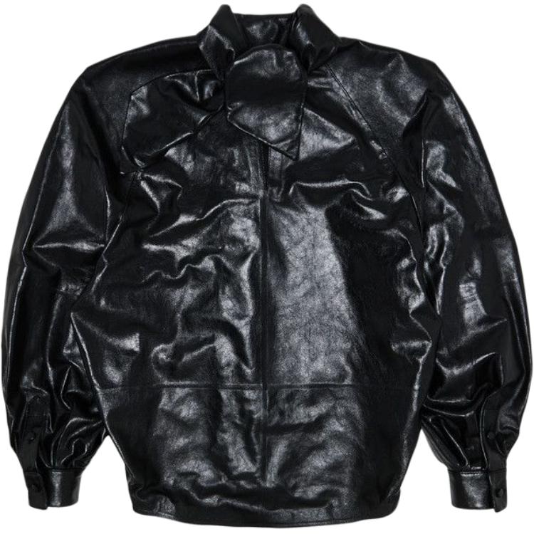 MARNI Black Zip-Up High Collar Long-Sleeve Jacket JKMA0328SWTCY3600N99