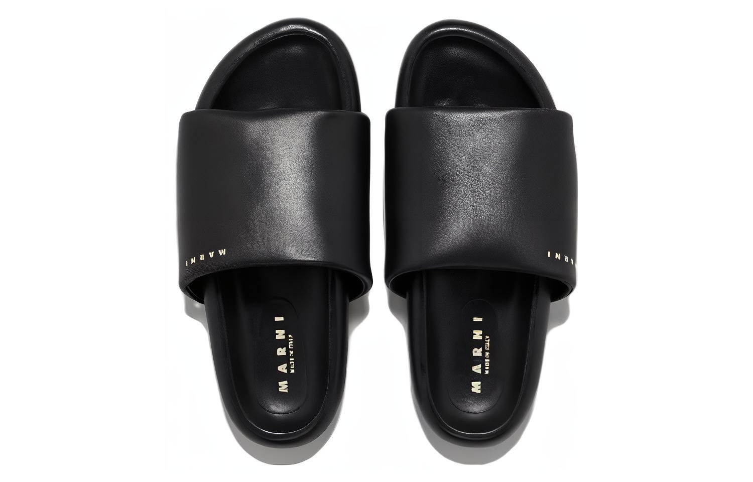 Marni Bubble Slide 'Black' 圖 5