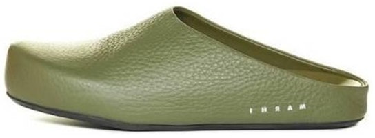 Marni Calfskin Slip-On 'Fashion Sandal Green' SBMR001400P455400V69 Marni Calfskin Slip-On 'Fashion Sandal Green' SBMR001400P455400V69